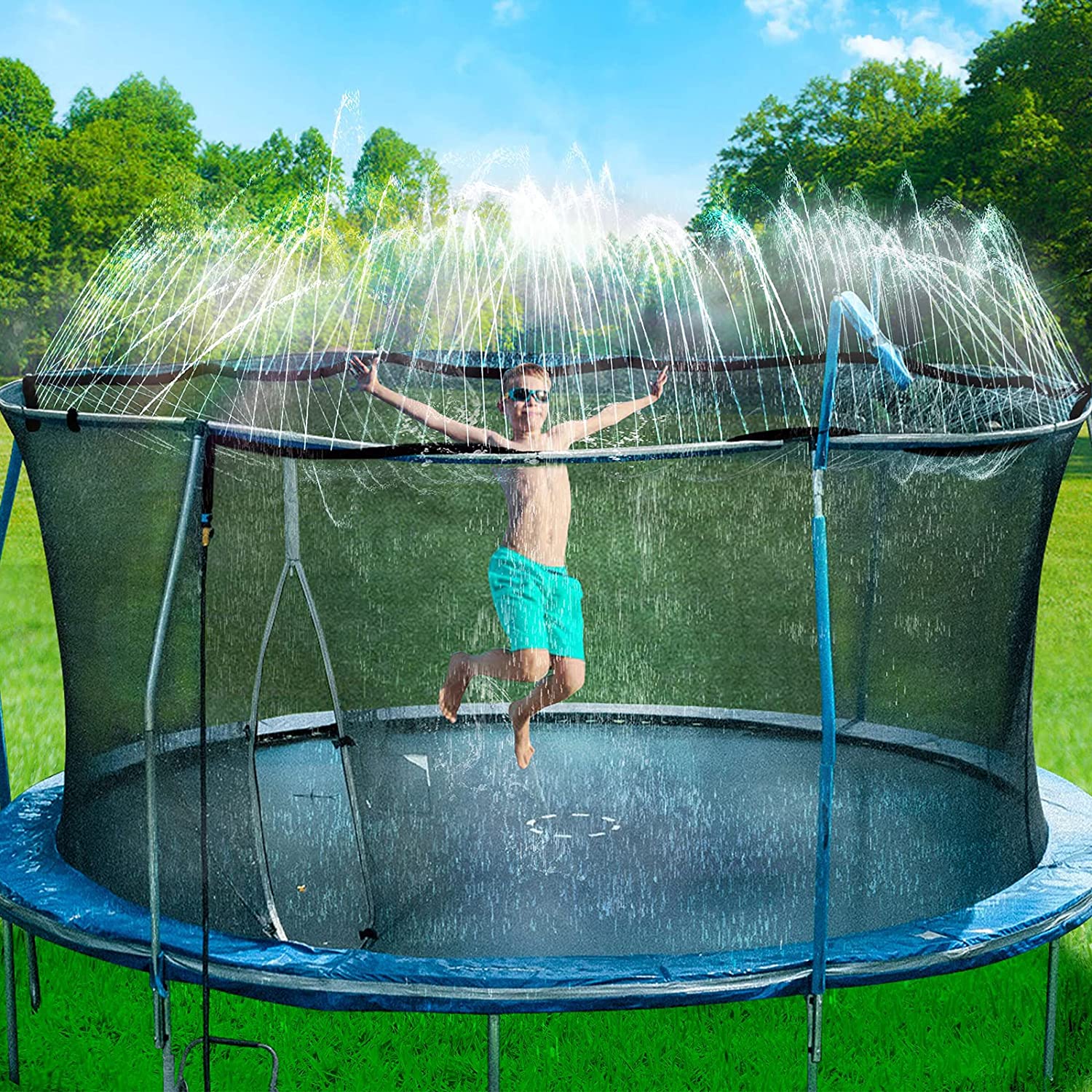 Bobor Trampoline Sprinklers for Kids